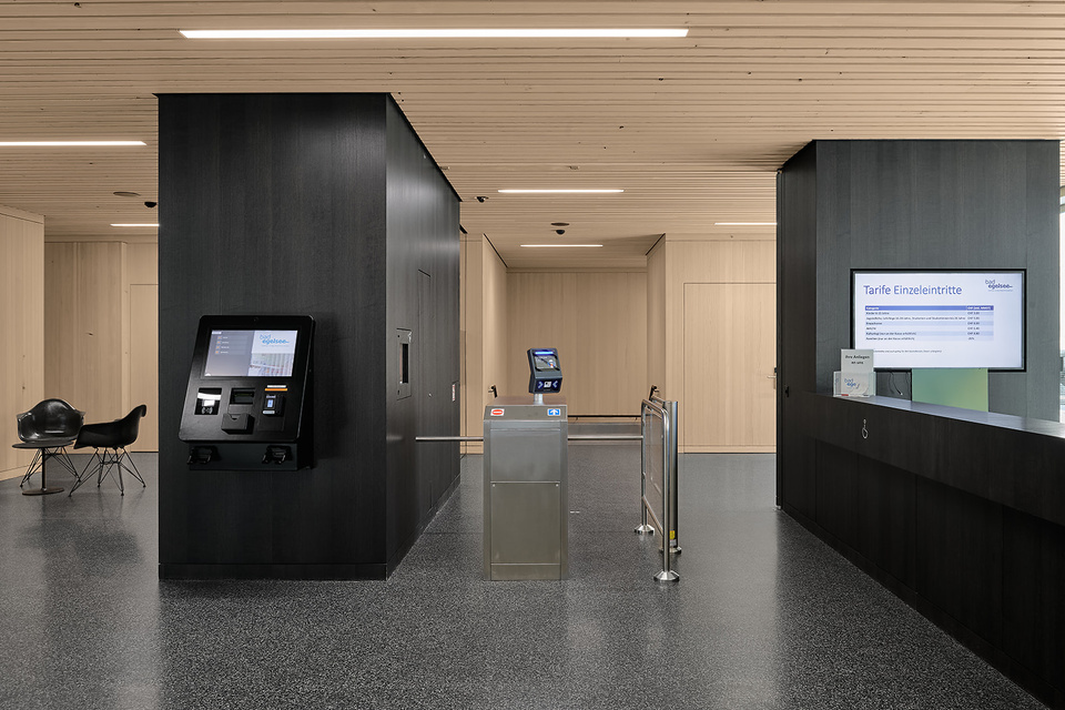 Eingangsbereich Bad Egelsee Eingangsbereich Bad Egelsee